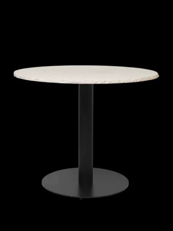 Tables<ferm LIVING Mineral Dining Table - Bianco Curia - Black