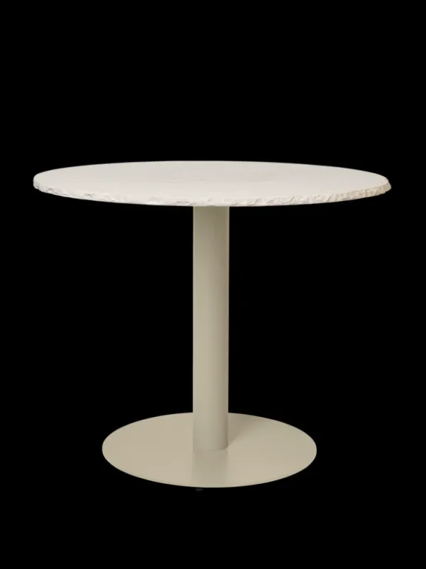 Tables<ferm LIVING Mineral Dining Table - Bianco Curia - Cashmere