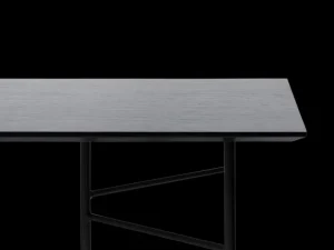 Tables<ferm LIVING Mingle Table Top - Rectangular - Veneer - W: 90 x L: 160 x H: 2,5 cm Black