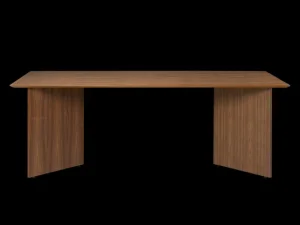 Tables<ferm LIVING Mingle Table Top - Rectangular - - W: 90 x L: 210 x H: 2,5 cm Walnut Veneer