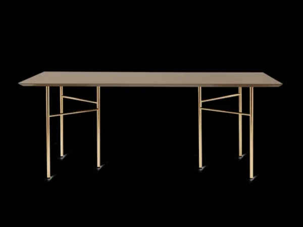 Tables<ferm LIVING Mingle Table Top - Rectangular - - W: 90 x L: 160 x H: 2,5 cm Dark Veneer