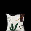 Cushions<ferm LIVING Mirage Cushion - Cacti Off-White