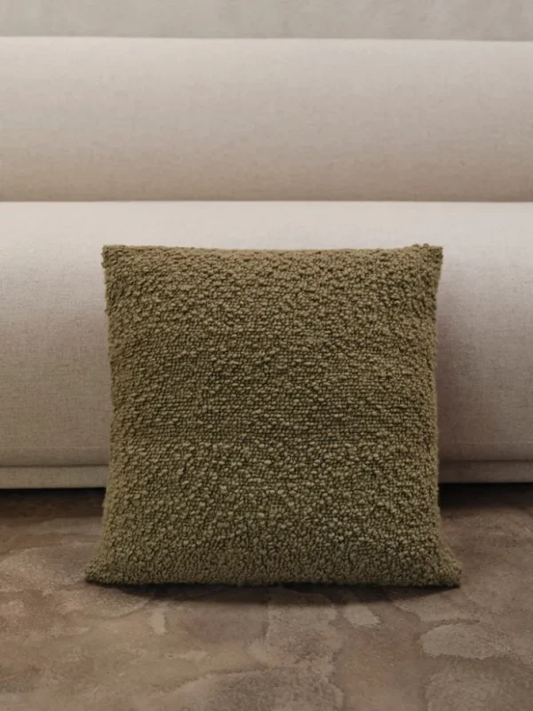 Cushions<ferm LIVING Moor Cushion - Olive