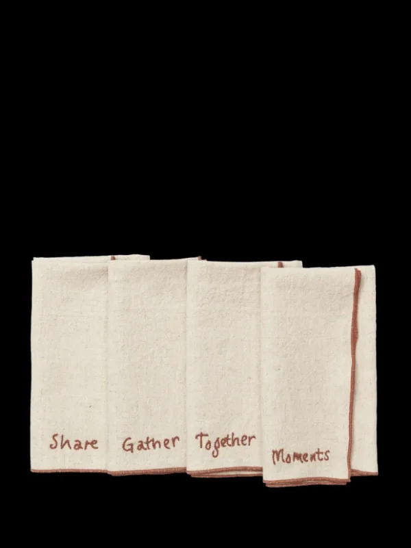 Kitchen Textiles<ferm LIVING Occasion Napkins - Set of 4 - Natural