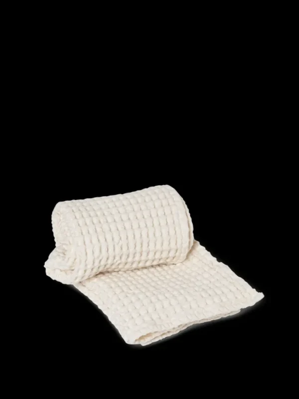 Towels<ferm LIVING Organic Hand Towel - Off-White