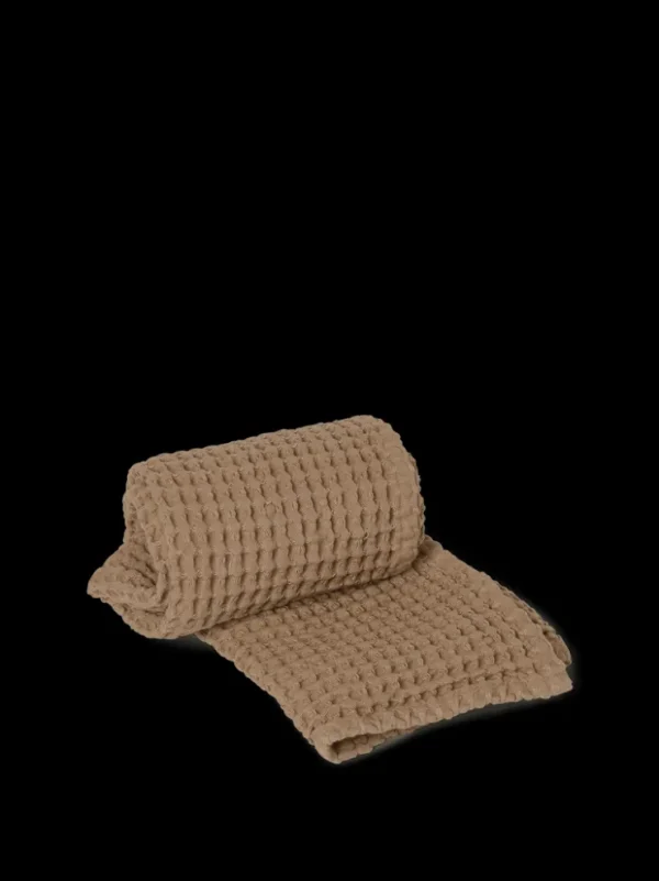 Towels<ferm LIVING Organic Hand Towel - Tan