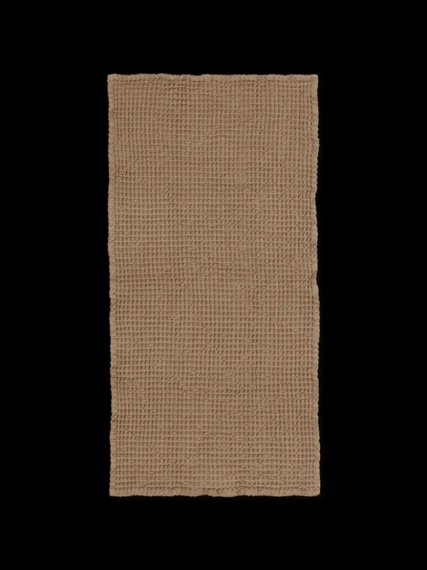 Towels<ferm LIVING Organic Hand Towel - Tan