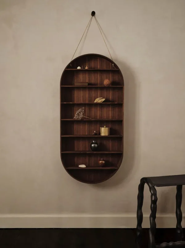 Storage And Shelves<ferm LIVING Oval Dorm - Smoked Oak