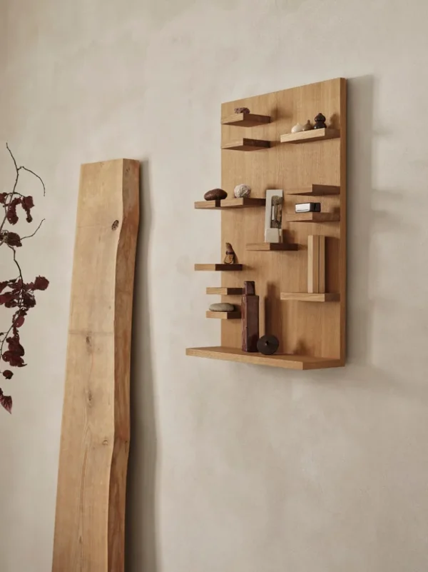 Furniture | Storage And Shelves<ferm LIVING Parade Shelf - Small - Oiled Oak