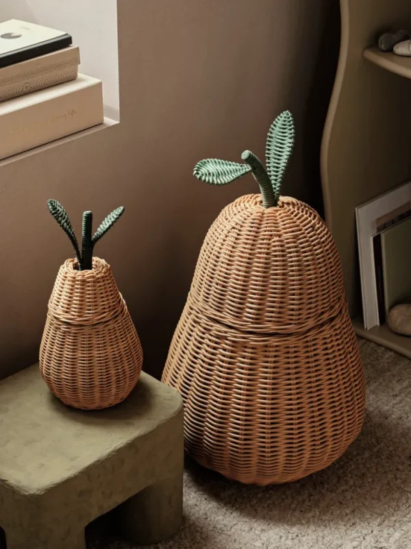 Furniture<ferm LIVING Pear Braided Storage - - Small Natural