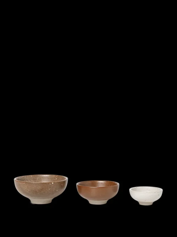 Kitchen Tools And Utensils | Plates And Bowls<ferm LIVING Petite Bowls - Set of 3 - Multi Brown