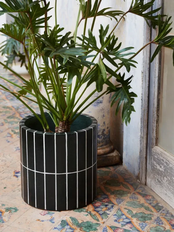 Outdoor Pots | Plant Pots<ferm LIVING Pillar Plant Pot - Dark Green