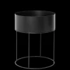 Plant Box<ferm LIVING Plant Box - Round - Black