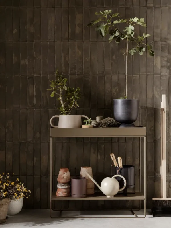 Plant Box<ferm LIVING Plant Box Two-Tier - Olive