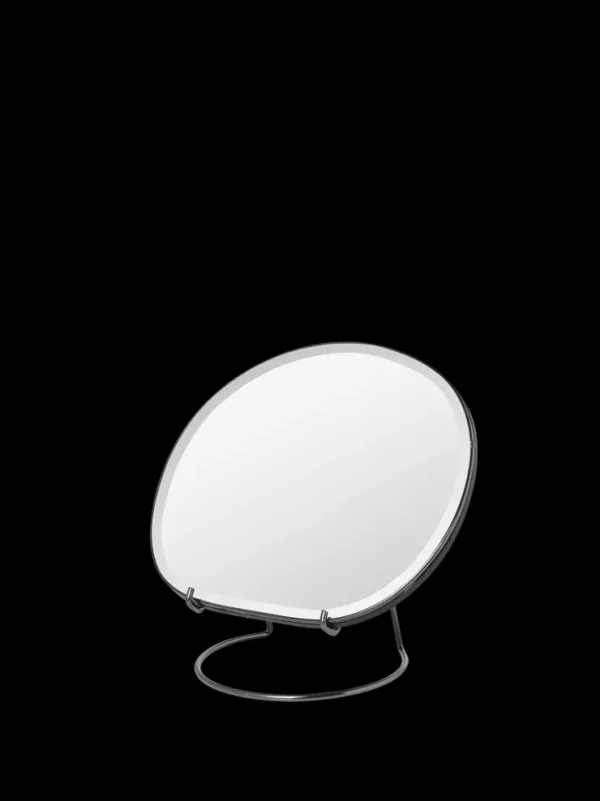 Mirrors<ferm LIVING Pond Table Mirror - Dark Chrome