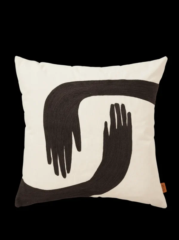 Cushions<ferm LIVING Pose Cushion - /Undyed Coffee