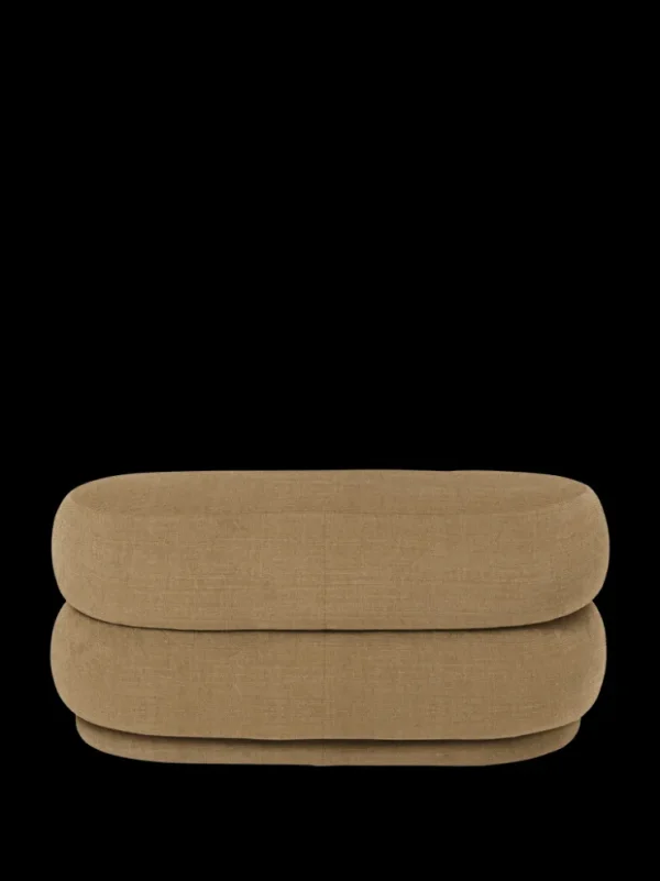 Lounge Chairs And Poufs<ferm LIVING Pouf Oval - Hot M. - - US Sugar Kelp