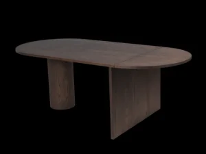 Tables<ferm LIVING Pylo Dining Table - Dark Stained Oak