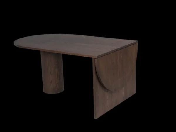 Tables<ferm LIVING Pylo Dining Table - Dark Stained Oak