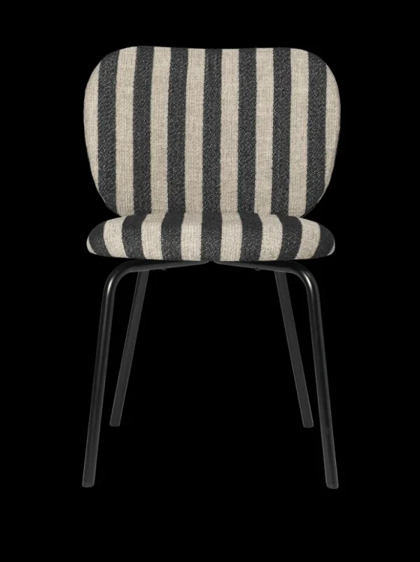 Chairs And Benches<ferm LIVING Rico Chair - Black - Louisiana - Sand/Black - US Sand/Black