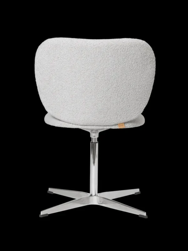 Chairs And Benches<ferm LIVING Rico Chair - Swivel - Soft Bouclé - Melange - US Off-White