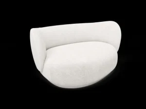 Rico | Sofas And Daybeds<ferm LIVING Rico Curve Left - Bouclé - - US Off-White