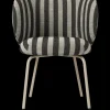 Chairs And Benches<ferm LIVING Rico Dining Chair - Cashmere - Louisiana - Sand/Black - US Sand/Black