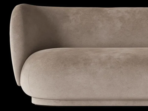 Rico | Sofas And Daybeds<ferm LIVING Rico Divan Left - Faded Velvet - - US Beige