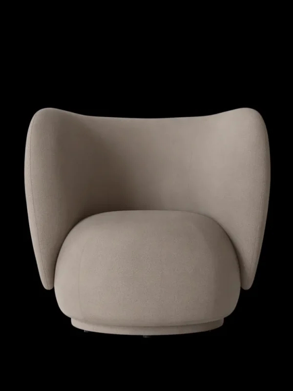 Lounge Chairs And Poufs<ferm LIVING Rico Lounge Chair - Brushed - - US Warm Grey