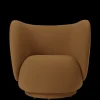 Lounge Chairs And Poufs<ferm LIVING Rico Lounge Chair - Grain - - US Caramel