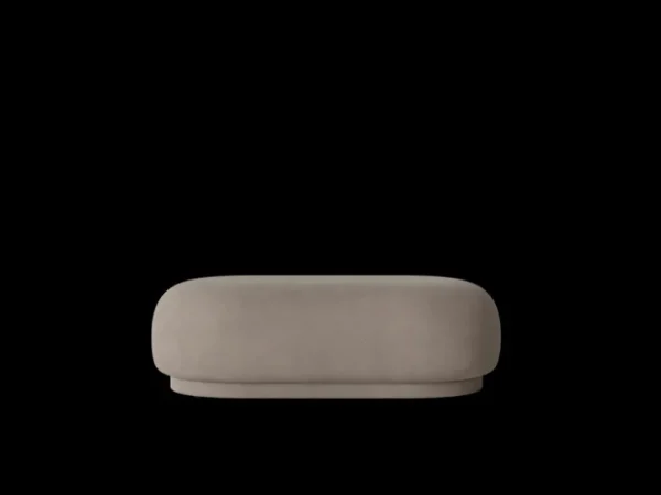 Lounge Chairs And Poufs<ferm LIVING Rico Ottoman - Brushed - - US Warm Grey