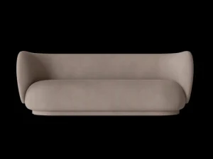 Rico | Sofas And Daybeds<ferm LIVING Rico Sofa 3 - Brushed - - US Warm Grey