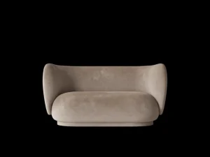 Rico | Sofas And Daybeds<ferm LIVING Rico Sofa 2 - Faded Velvet - - US Beige