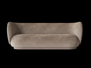 Rico | Sofas And Daybeds<ferm LIVING Rico Sofa 3 - Faded Velvet - - US Beige