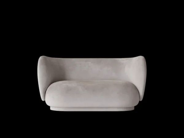 Rico | Sofas And Daybeds<ferm LIVING Rico Sofa 2 - Faded Velvet - - US Concrete