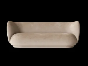 Rico | Sofas And Daybeds<ferm LIVING Rico Sofa 3 - Faded Velvet - - US Sand