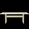 Tables<ferm LIVING Rink Dining Table - 200 x 90 - Eggshell