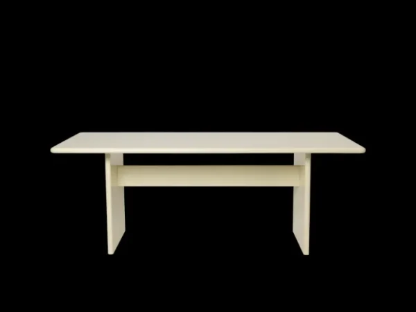 Tables<ferm LIVING Rink Dining Table - 200 x 90 - Eggshell