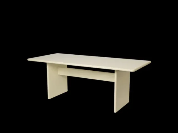 Tables<ferm LIVING Rink Dining Table - 200 x 90 - Eggshell