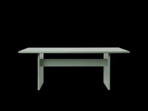 Tables<ferm LIVING Rink Dining Table - 200 x 90 - Tea Green