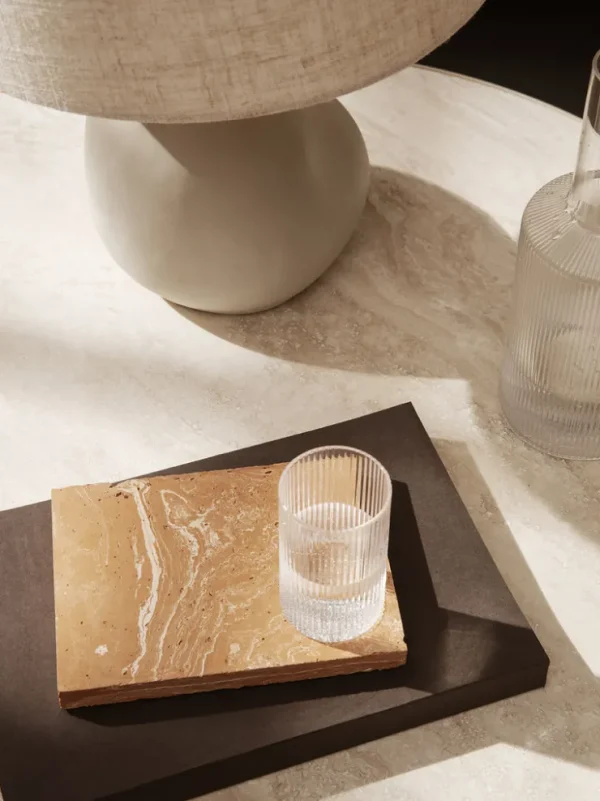 Carafes | Glasses<ferm LIVING Ripple Lid - Clear