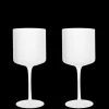 Glasses<ferm LIVING Ripple Red Wine Glasses - Set of 2 - Frosted White