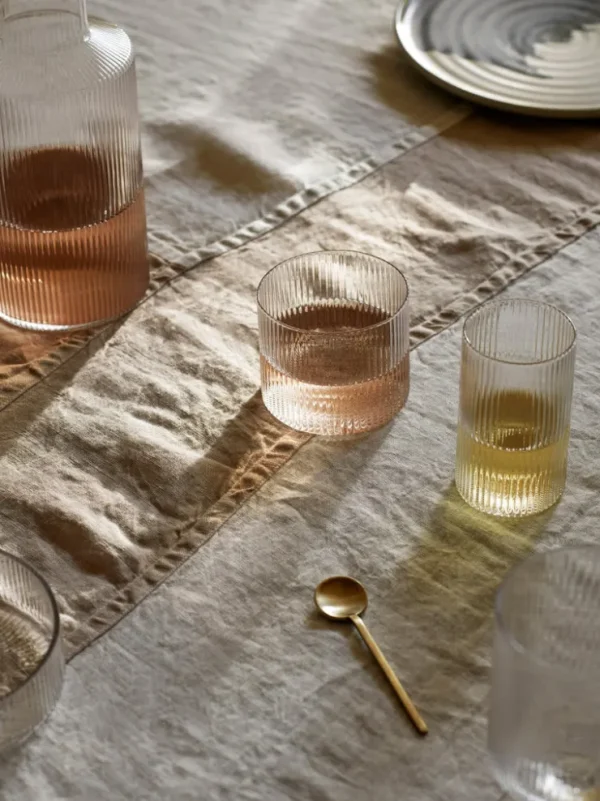 Glasses<ferm LIVING Ripple Verrines - Set of 4 - Clear