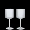 Glasses<ferm LIVING Ripple White Wine Glasses - Set of 2 - Clear