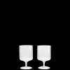 Glasses<ferm LIVING Ripple Wine Glasses - Set of 2 - Clear