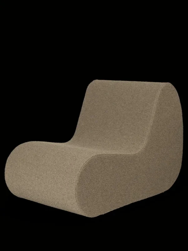 Outdoor Seating | Outdoor Furniture<ferm LIVING Rouli Center Module - Pure Bouclé - Sand Dark Sand