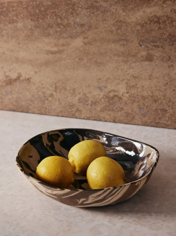 Plates And Bowls<ferm LIVING Ryu Bowl - 28 - Sand/ Brown