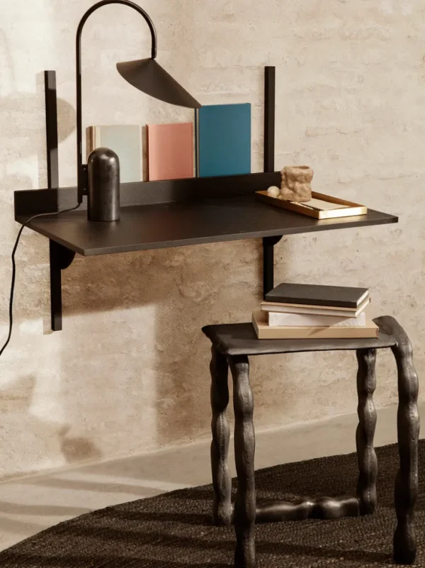 Tables<ferm LIVING Sector Desk - Ash/ Brass Black