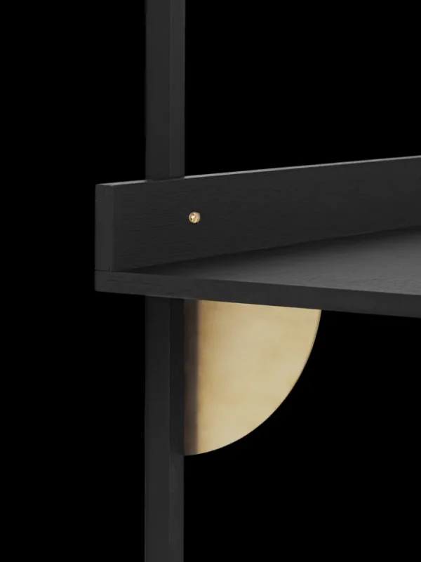 Tables<ferm LIVING Sector Desk - Ash/Brass Black