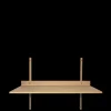 Tables<ferm LIVING Sector Desk - /Black Brass Natural Oak